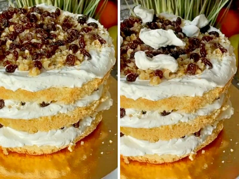 Как красиво украсить бисквитный торт на праздничный стол