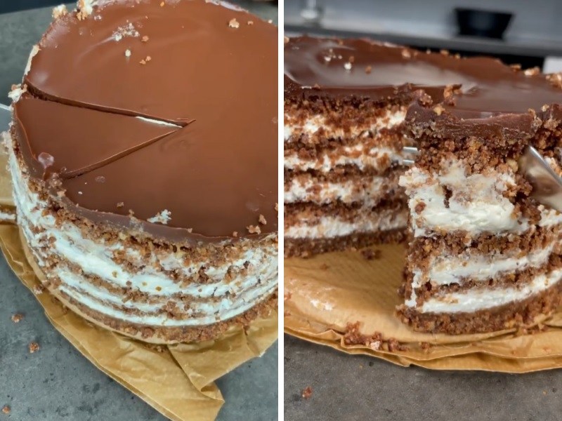 Творожный торт без выпечки рецепт