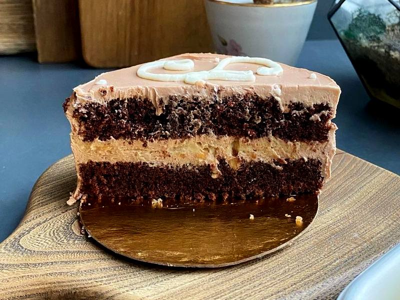 Торт Бенто кейк Шоколадная карамель рецепт