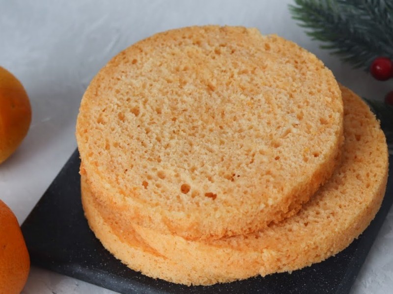 Классический бисквит с содой – пошаговый рецепт приготовления с фото