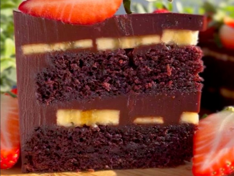 Постный Шоколадный торт рецепт
