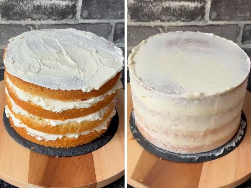 простой рецепт бисквитного торта