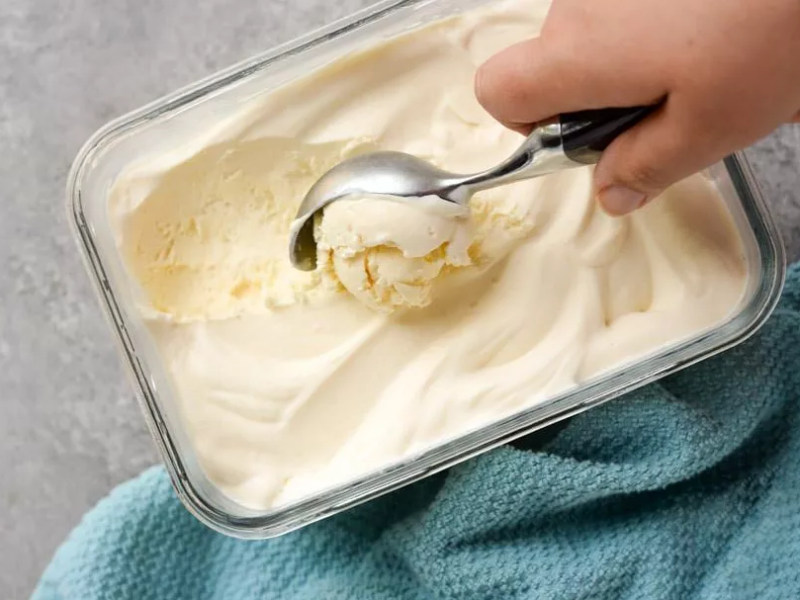 как приготовить домашнее мороженое из сливок и сгущенки
