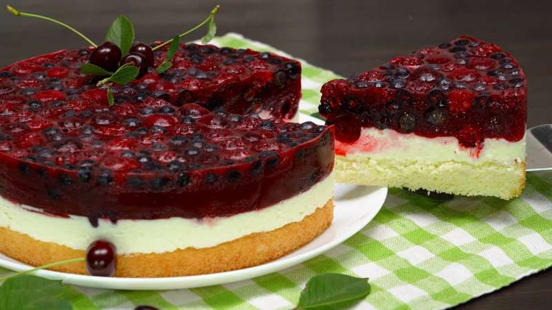 тирольский пирог с ягодами рецепт