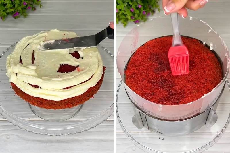 пошаговый рецепт классического торта красный бархат
