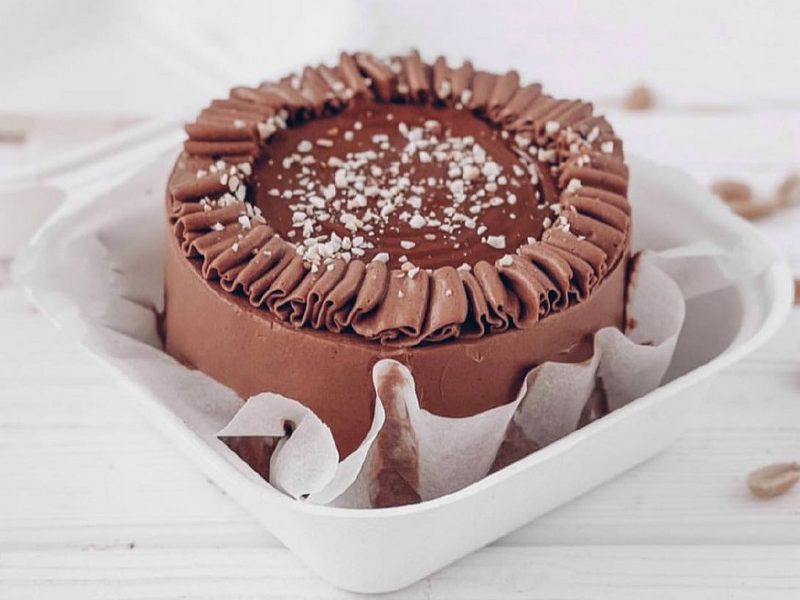 Шоколадный Бенто торт